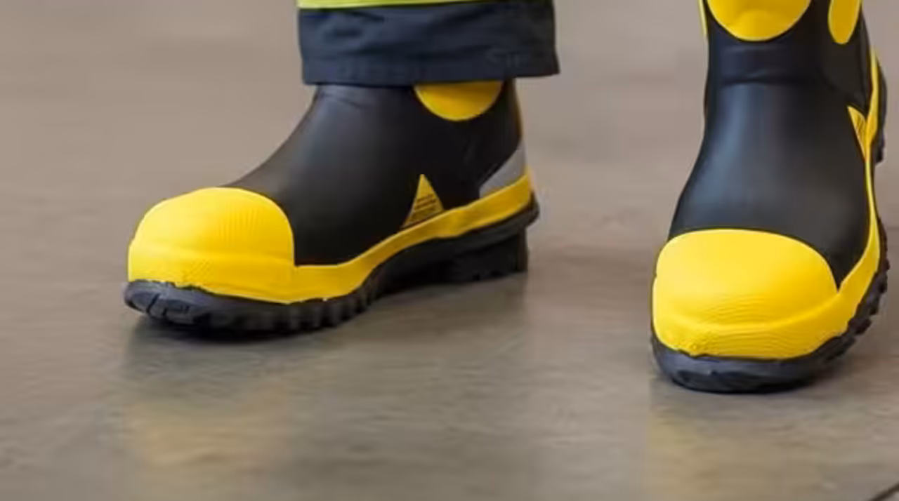 Bota de bombero estructural, de caucho para HAZMAT o forestal certificada NFPA 1971