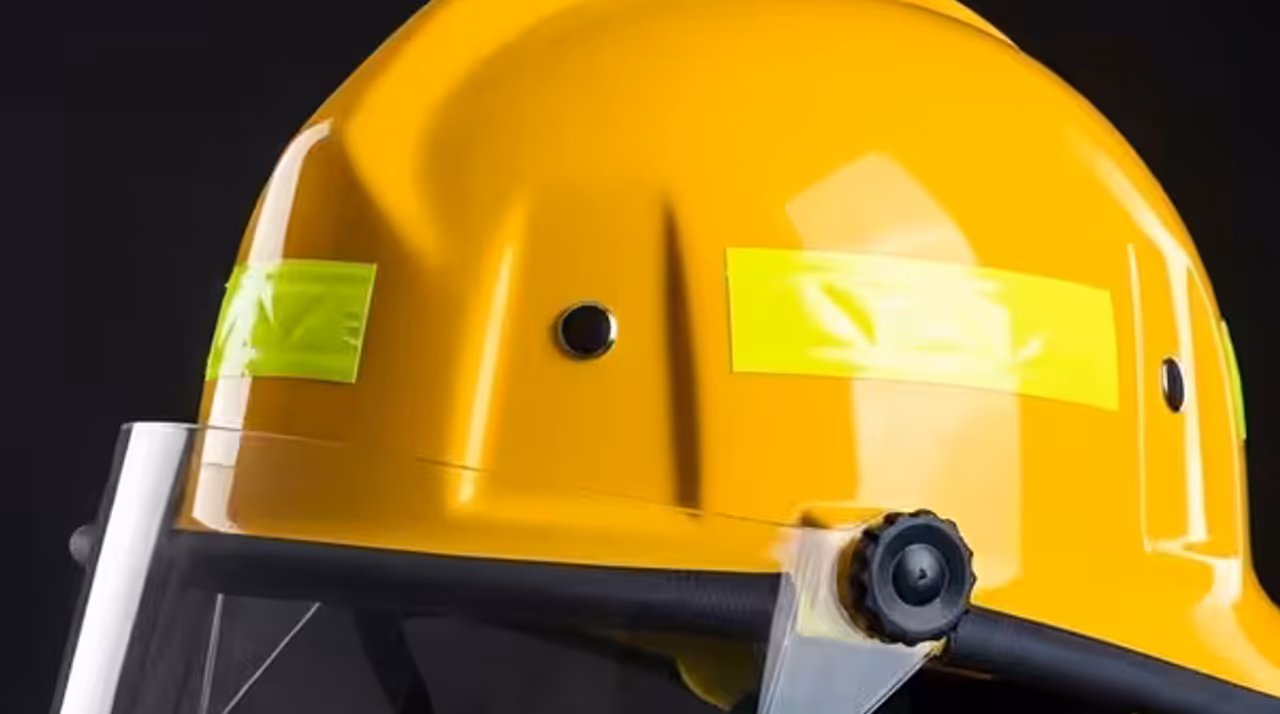 Casco de bombero estructural NFPA 1971, forestal, ARFF aeroportuario o de brigada industrial