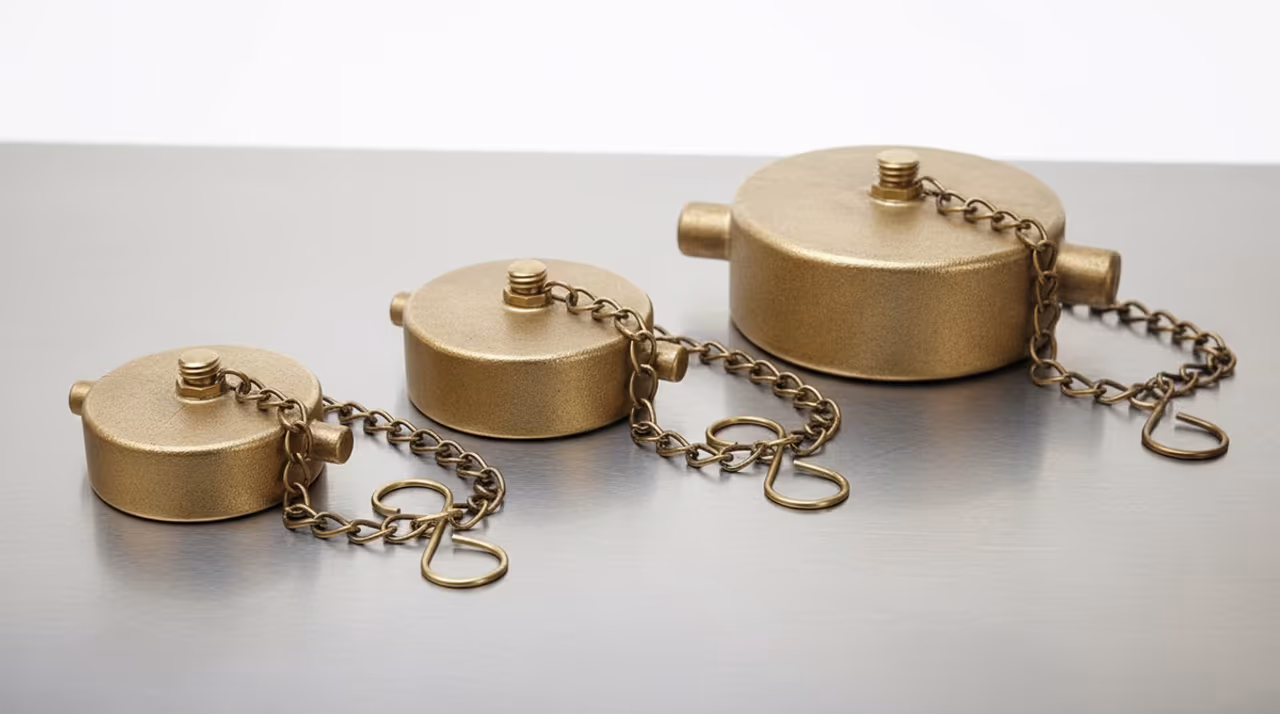 Conexión, adaptador, chiflón o toma siamesa de bronce o aluminio para sistemas contra incendios