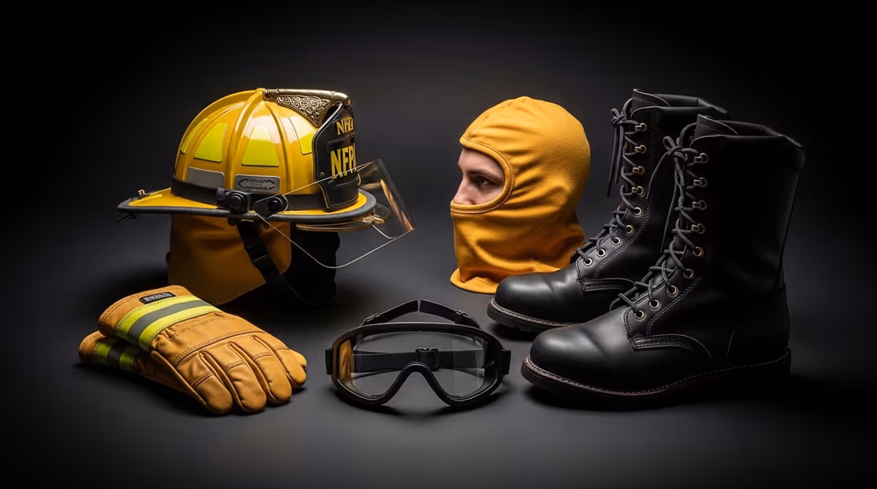 Traje y equipo de protección personal para bomberos certificado NFPA 1971