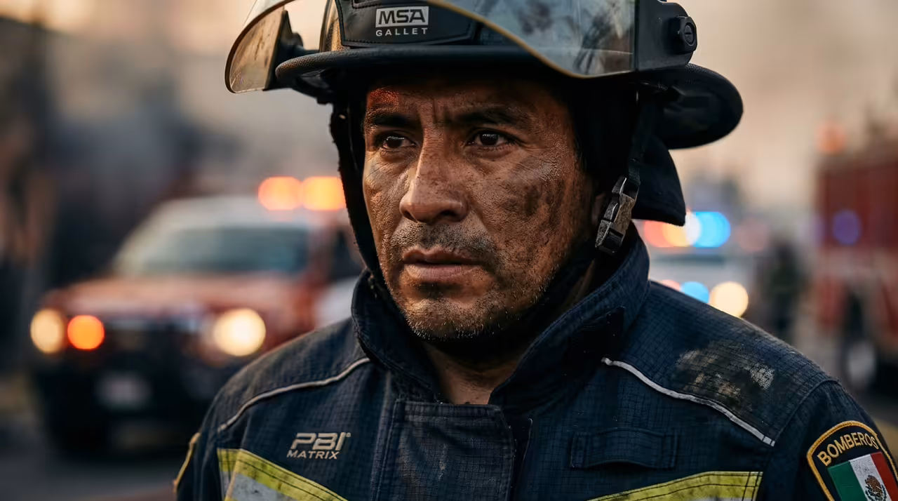 Traje y equipo de protección personal para bomberos certificado NFPA 1971