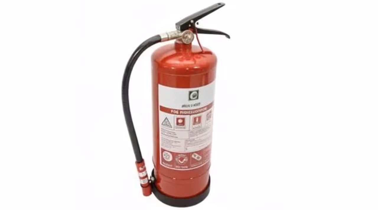 Extintor portátil contra incendios certificado, listo para venta o mantenimiento