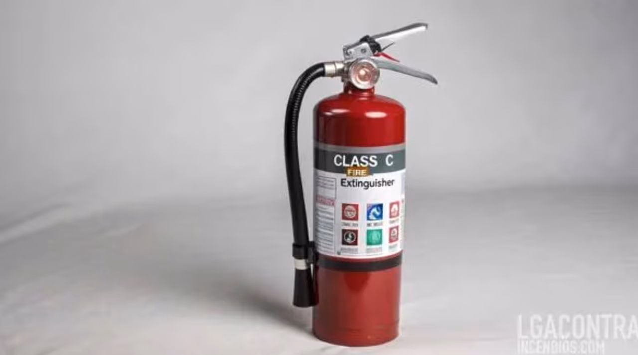 Extintor portátil contra incendios certificado, listo para venta o mantenimiento