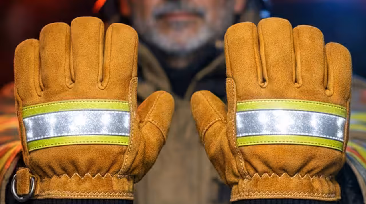 Guante de bombero estructural, forestal, HAZMAT o de rescate técnico certificado NFPA
