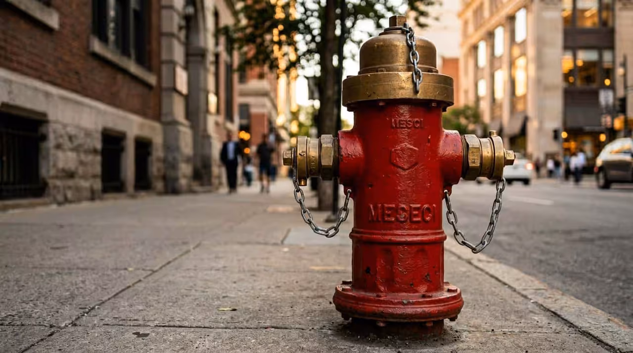 Hidrante de banqueta, monitor o llave para hidrante contra incendios